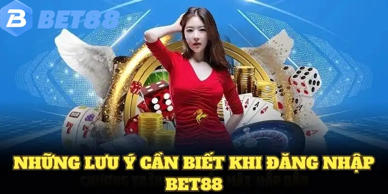 Những lưu ý cần biết khi đăng nhập BET88